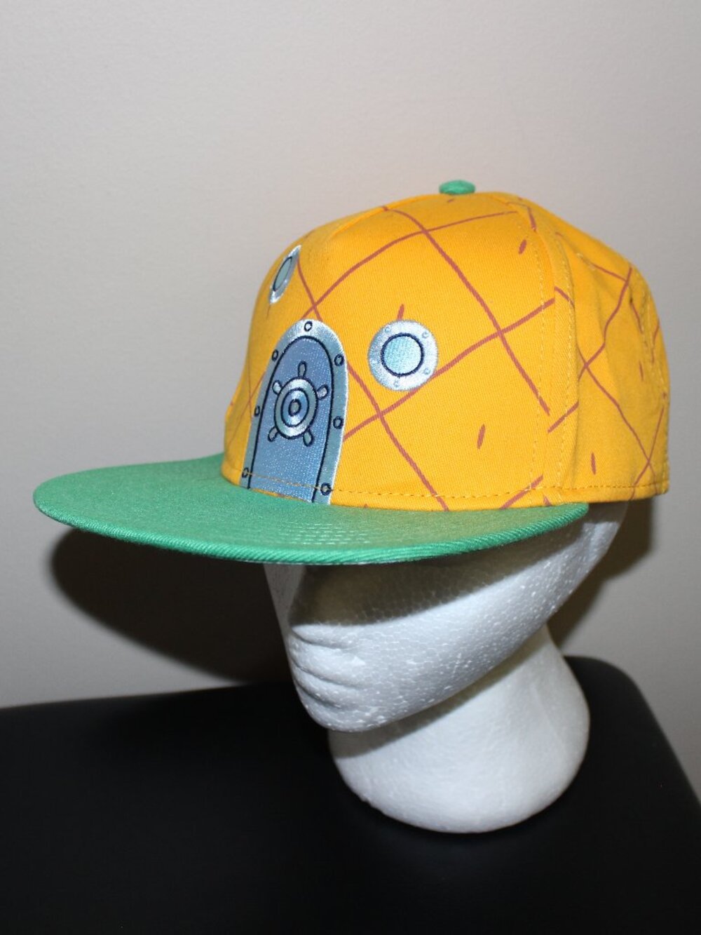 3/$118❤️mint Nickelodeon SpongeBob SquarePants Pineapple House Snapback Hap Cap